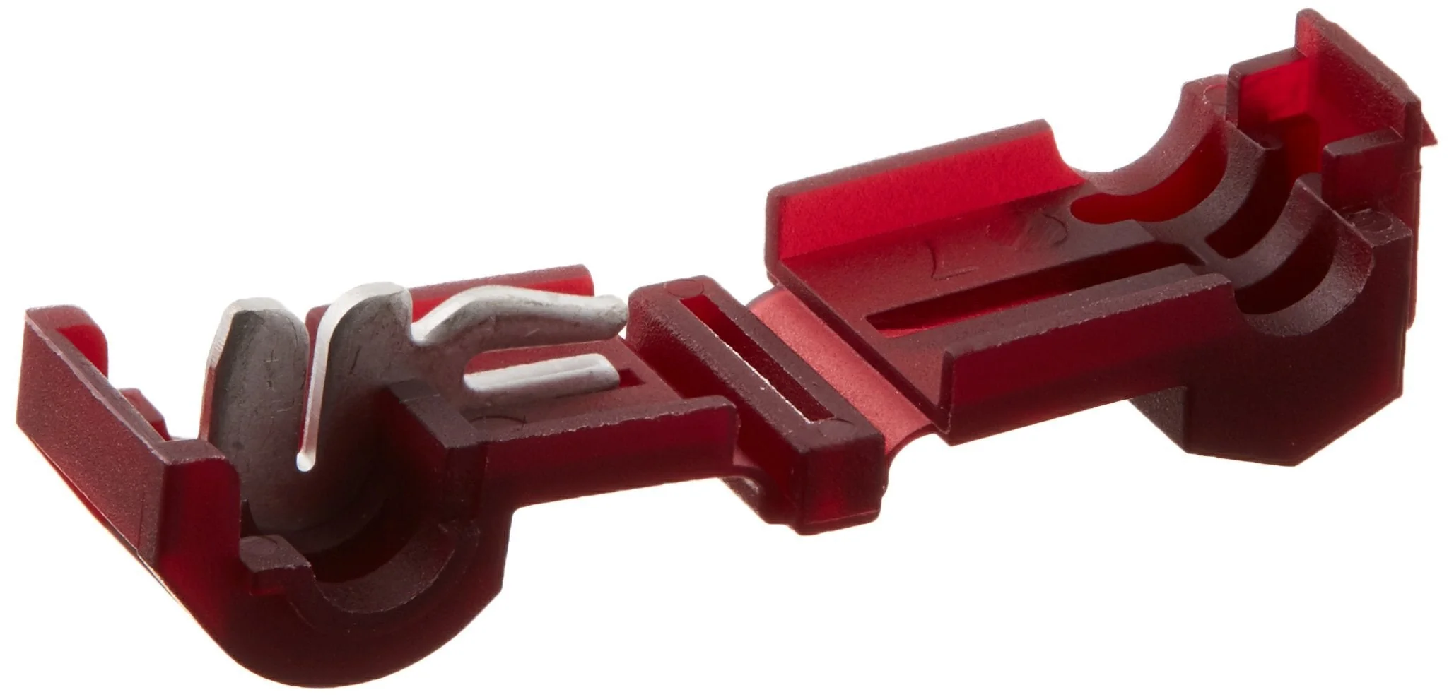 Install Bay RTT Red Insultion Displacement T-Tap Connector 22-18 Gauge - 100 Pack Standard Packaging