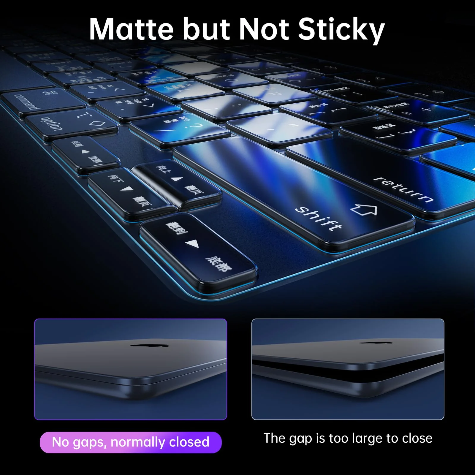 Invisible Armor for MacBook Air 15 inch Case M3 M2 2024 2023 New [Same as Bare Device] [Scientific Slim] Protective Hard Shell Translucent Cover for Laptop Model A3114 A2941 - Matte Clear - Image 5