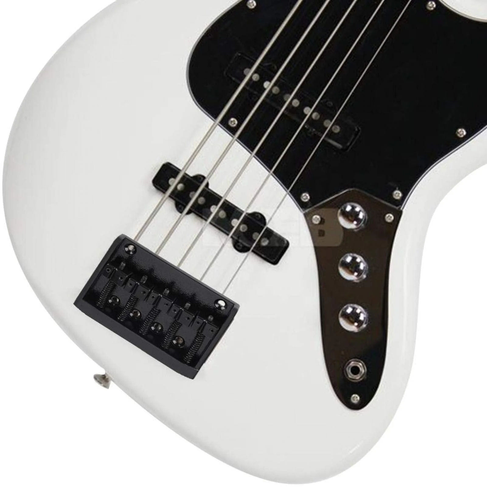 Kadimendium Bass Bridge Tailpiece Good Texture Metal Bass Bridge for 5 String Bass(black) - Image 8