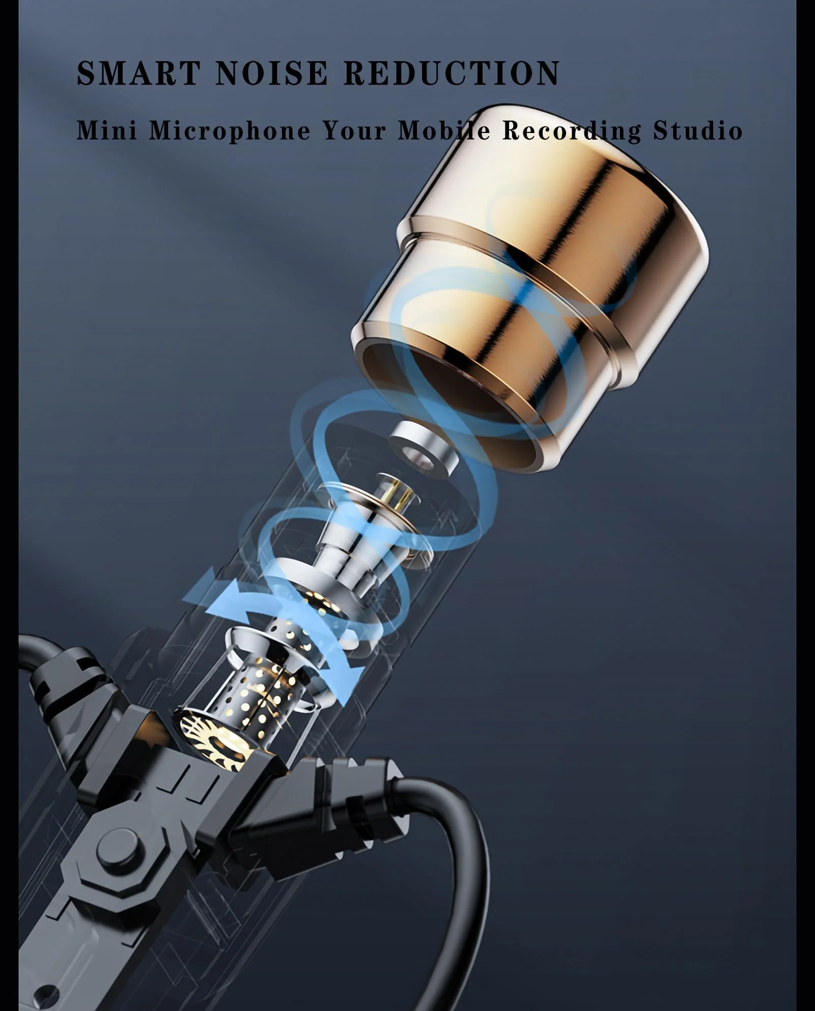 KT-02 Wired Headphone Sport Headset Noise Cancelling Earphones with Mic Dynamic HD,3.5MM Jack Headsets for Live Singing Recording, Live Video Streaming, Live Game miking(Black 1.2m), Clear - Image 3