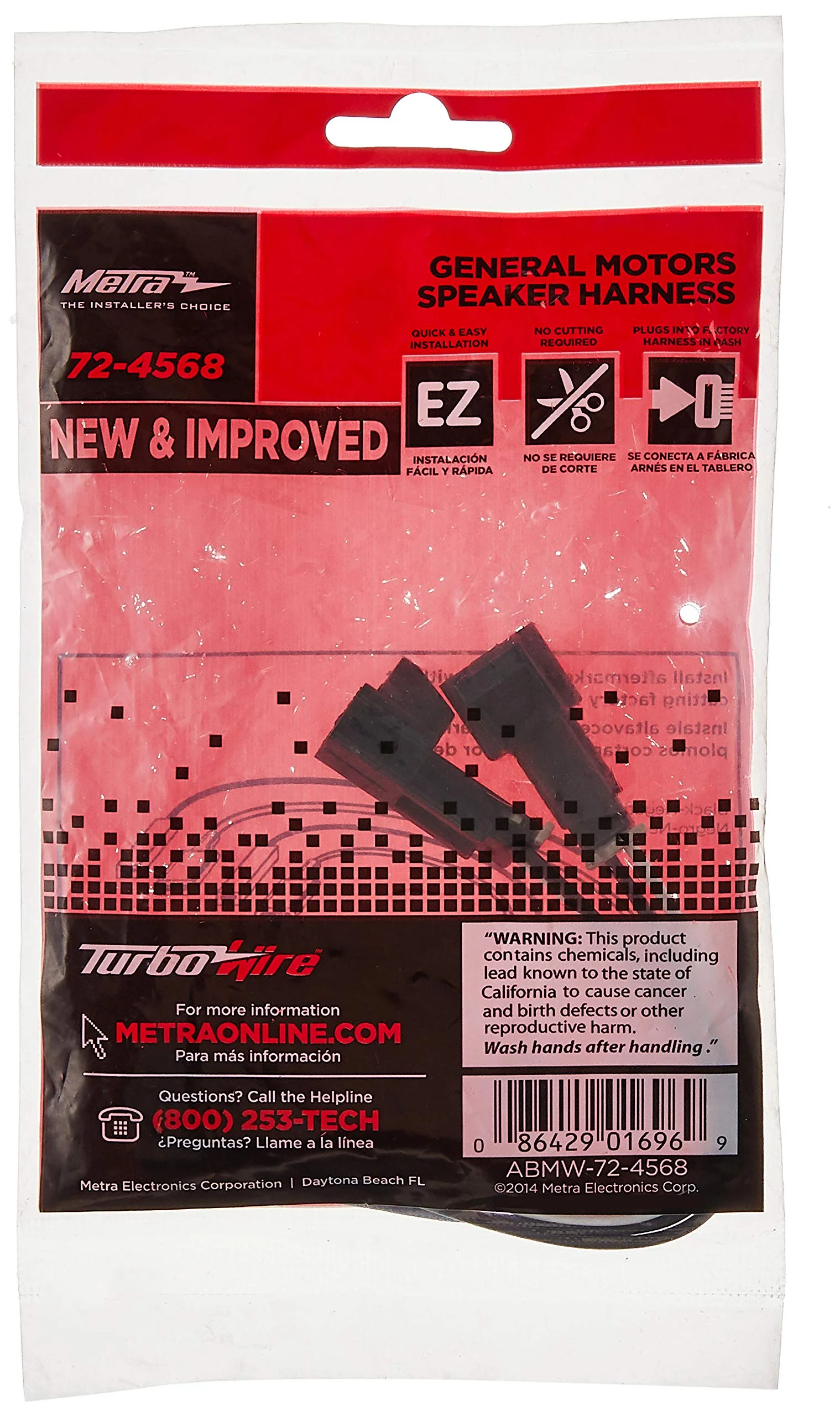 Metra 72-4568 Speaker Harness for Selected General Motor Vehicles Standard Packaging - Image 3