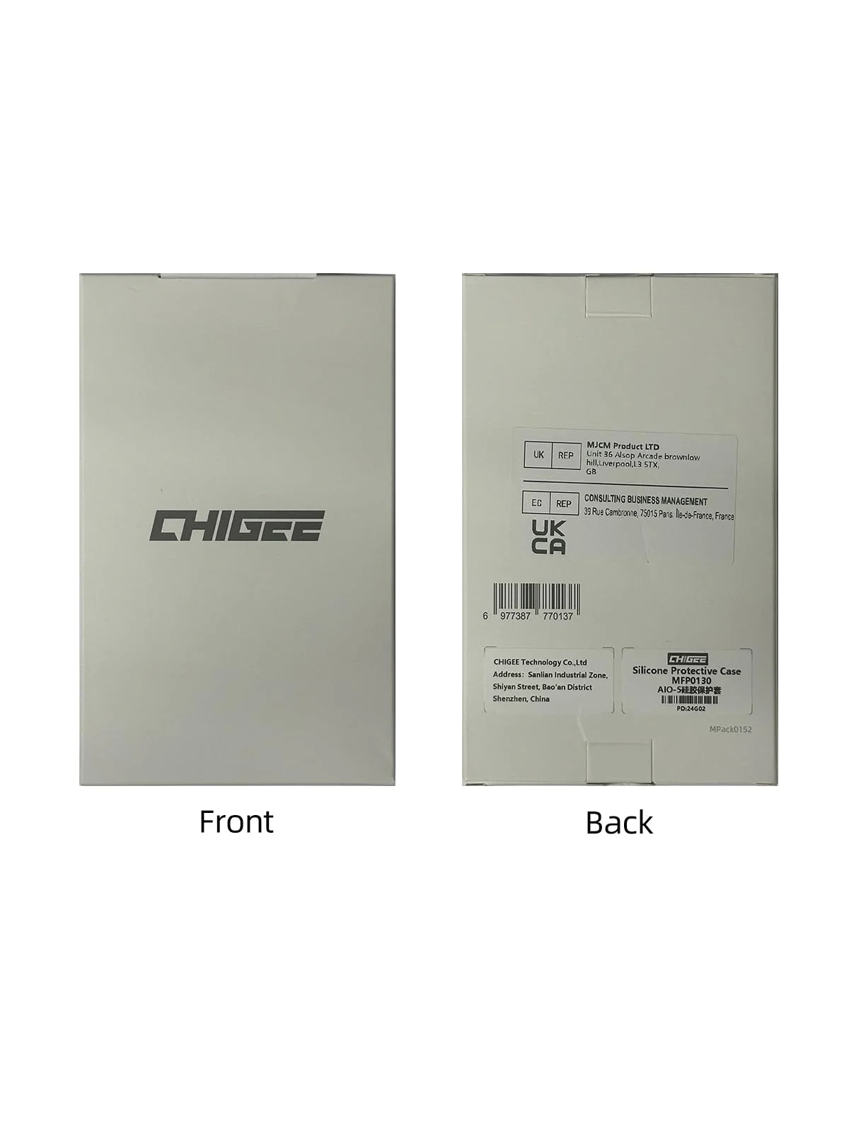 MFP0130 Liquid Silicone Protective Case for CHIGEE AIO-5 Series,CHIGEE AIO-5 LITE AIO-5 Play AIO-5 Play - Image 2