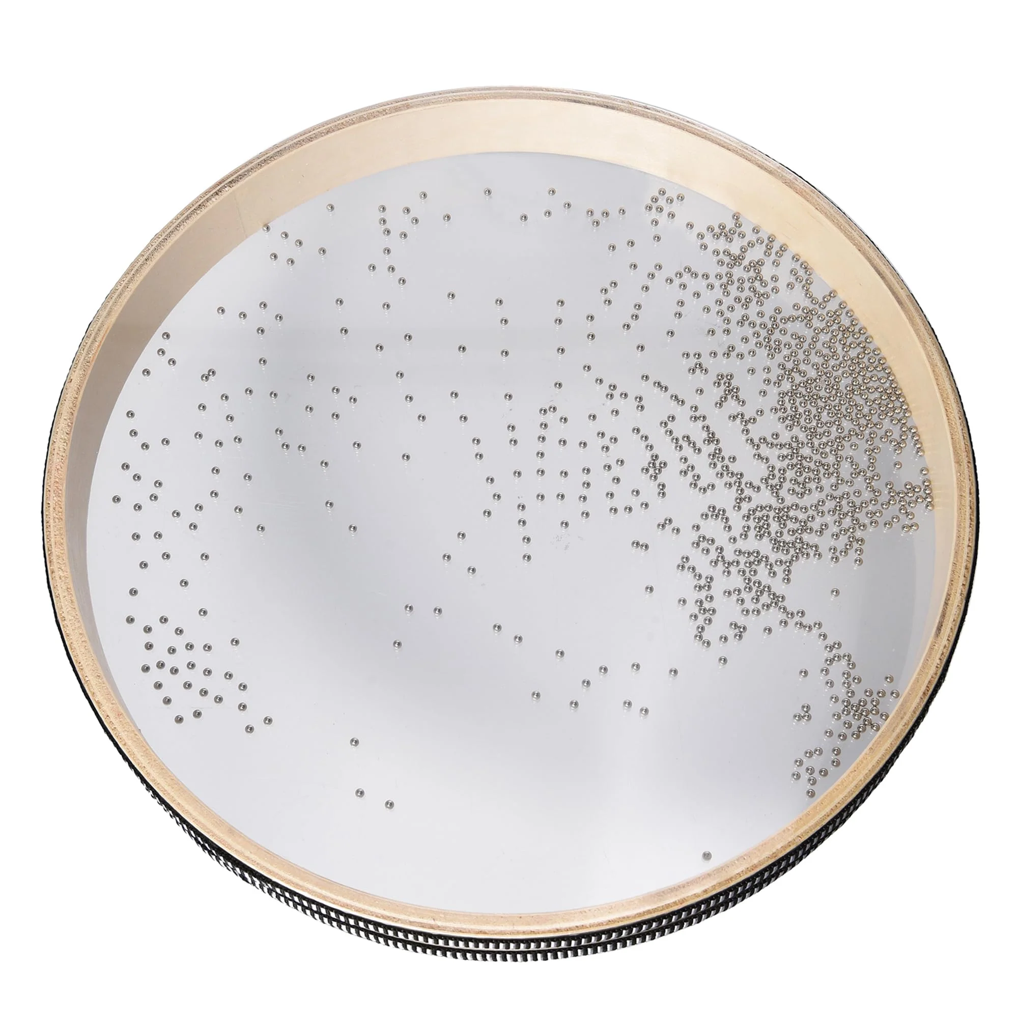 MIHEY 12 Inch Large Wave Bead Ocean Drum, Sea Sound Drum Percussion Instruments for Sound Healing, Sound Therapy and Sound Bath