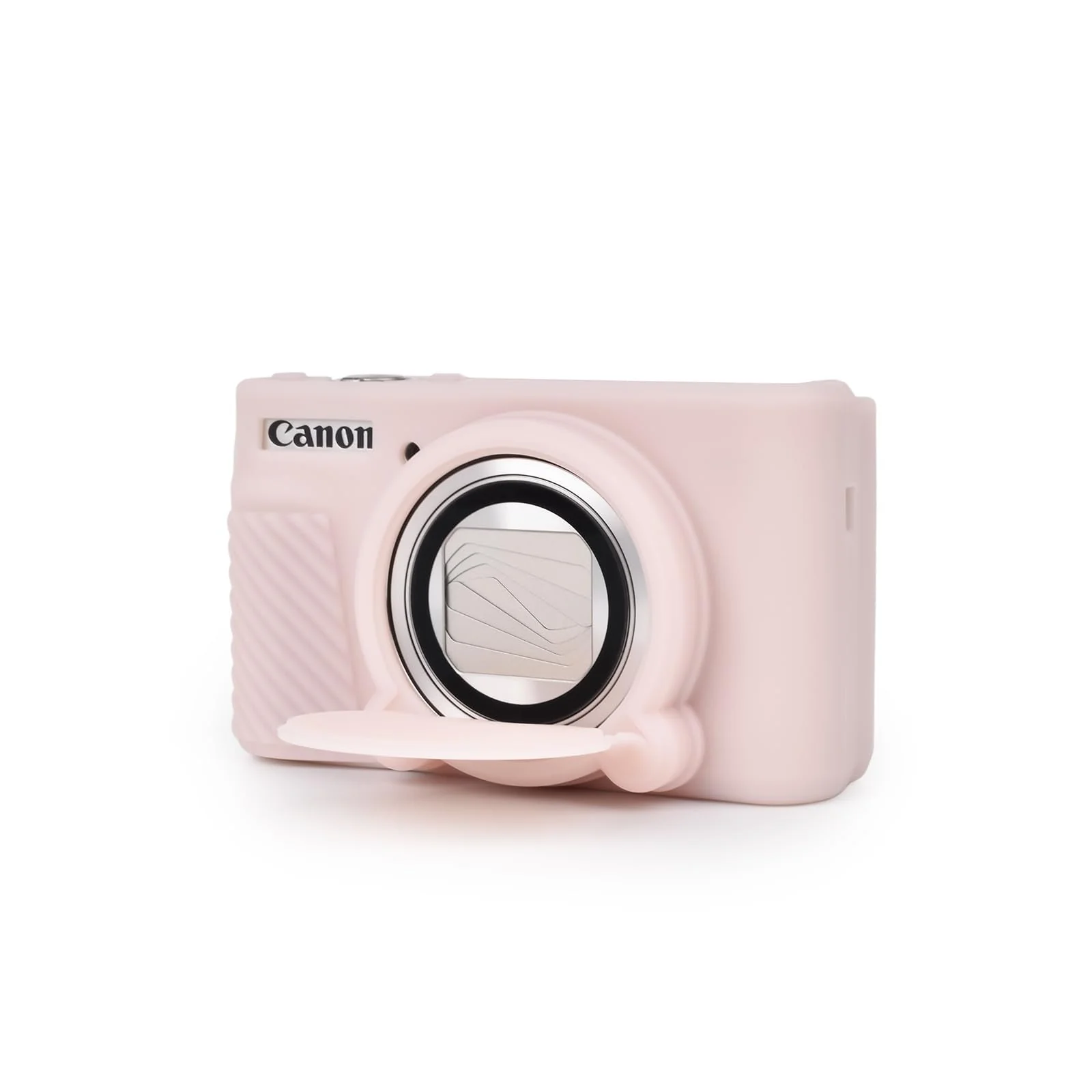 MUZIRI KINOKOO SX730 SX740 Camera Case, Soft Silicone Case for Canon PowerShot SX740/SX730 HS Camera - Anti-Scratch Slim Fit Lightweight Protective Case - Jelly Pink