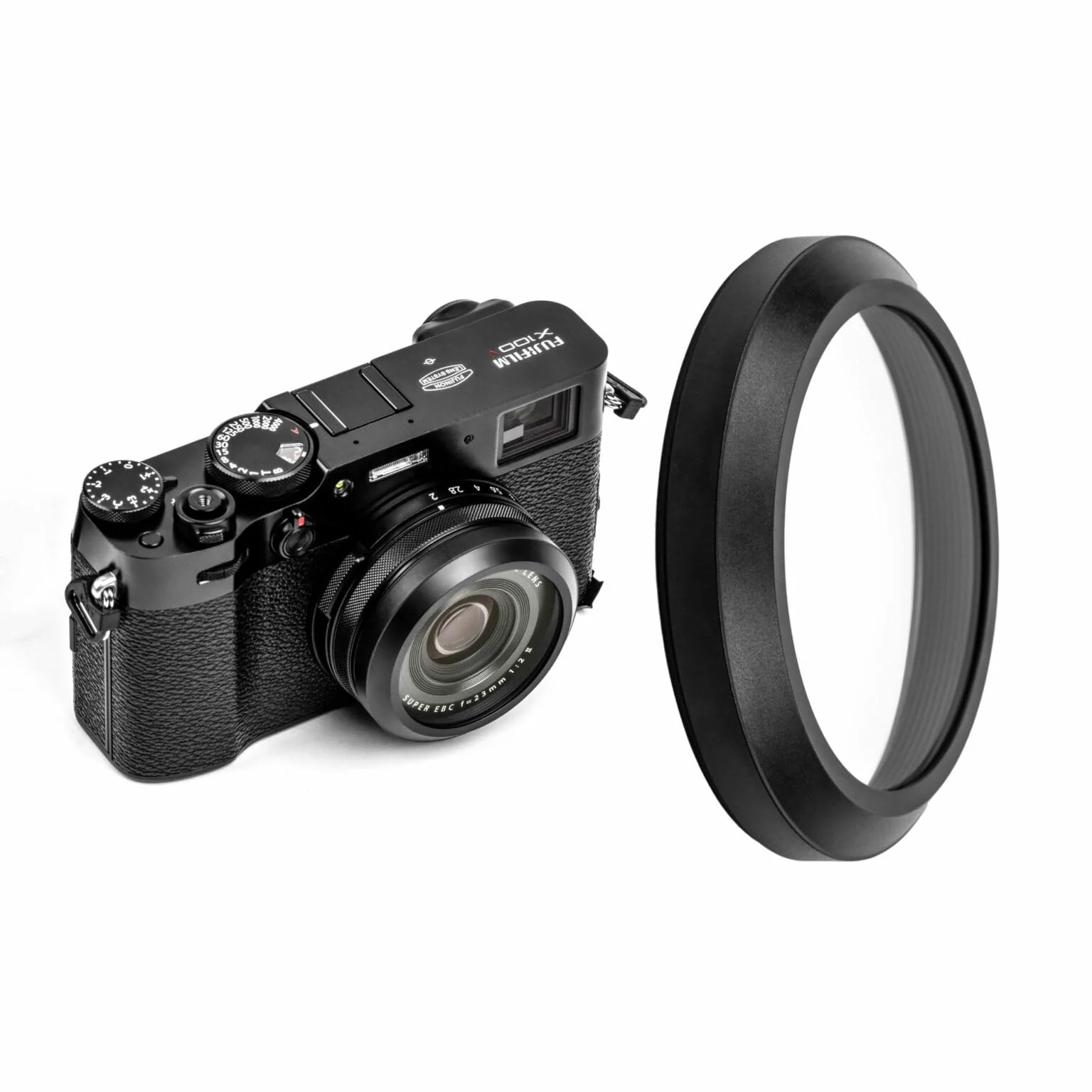 NiSi - NC UV (Black Frame), Camera Lens Protector Filter for Fujifilm X100 Series (X100, X100S, X100F, X100T, X100V, X100VI), Ultraviolet Filter, UV Protection, Optical Glass, Waterproof Nano Coating Black