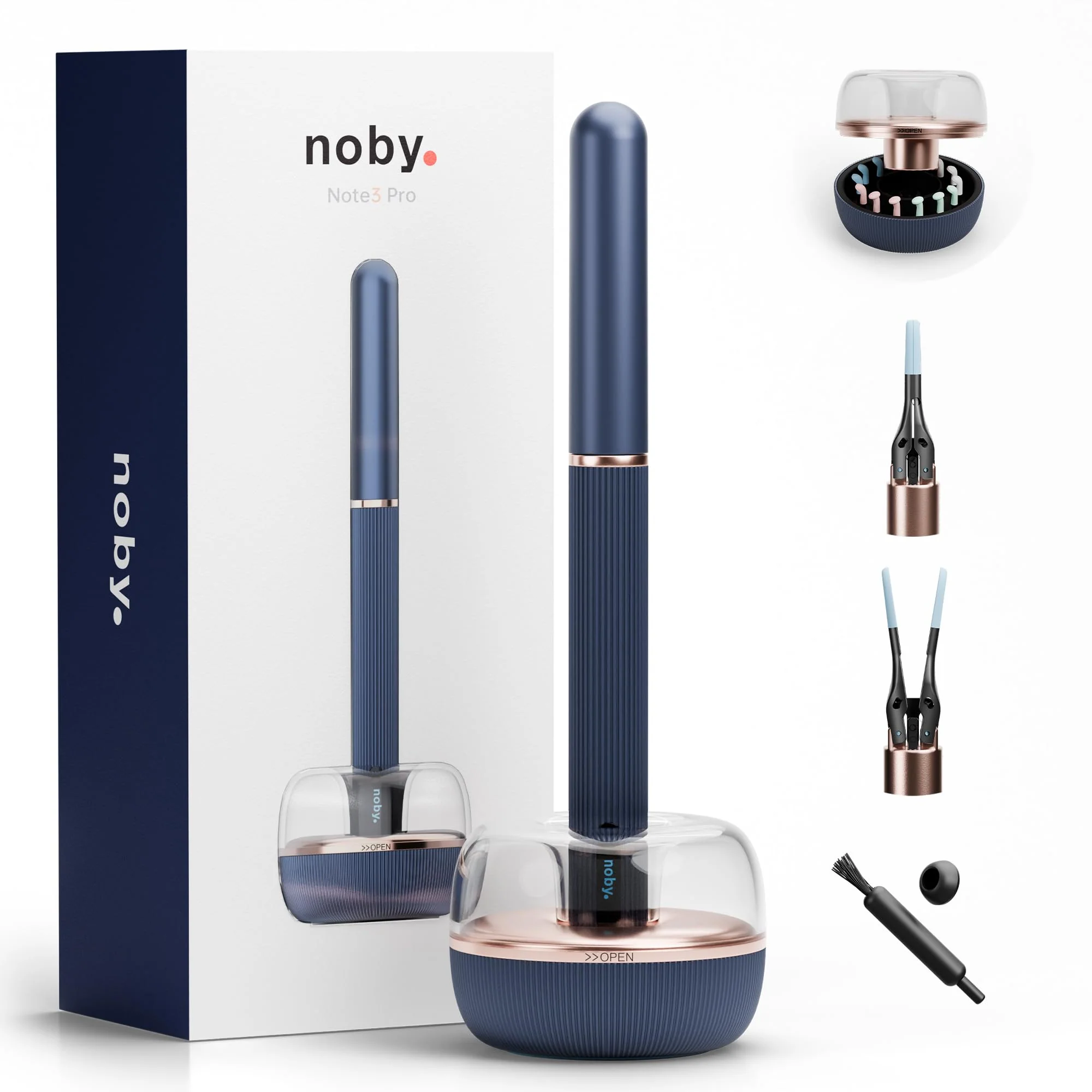 Noby 1920P HD otoscope: ear wax remover with camera for adults and children. Ear cleaner, human ear cleaner, ear cleaner with camera, ear cleaner for adults, otoscope