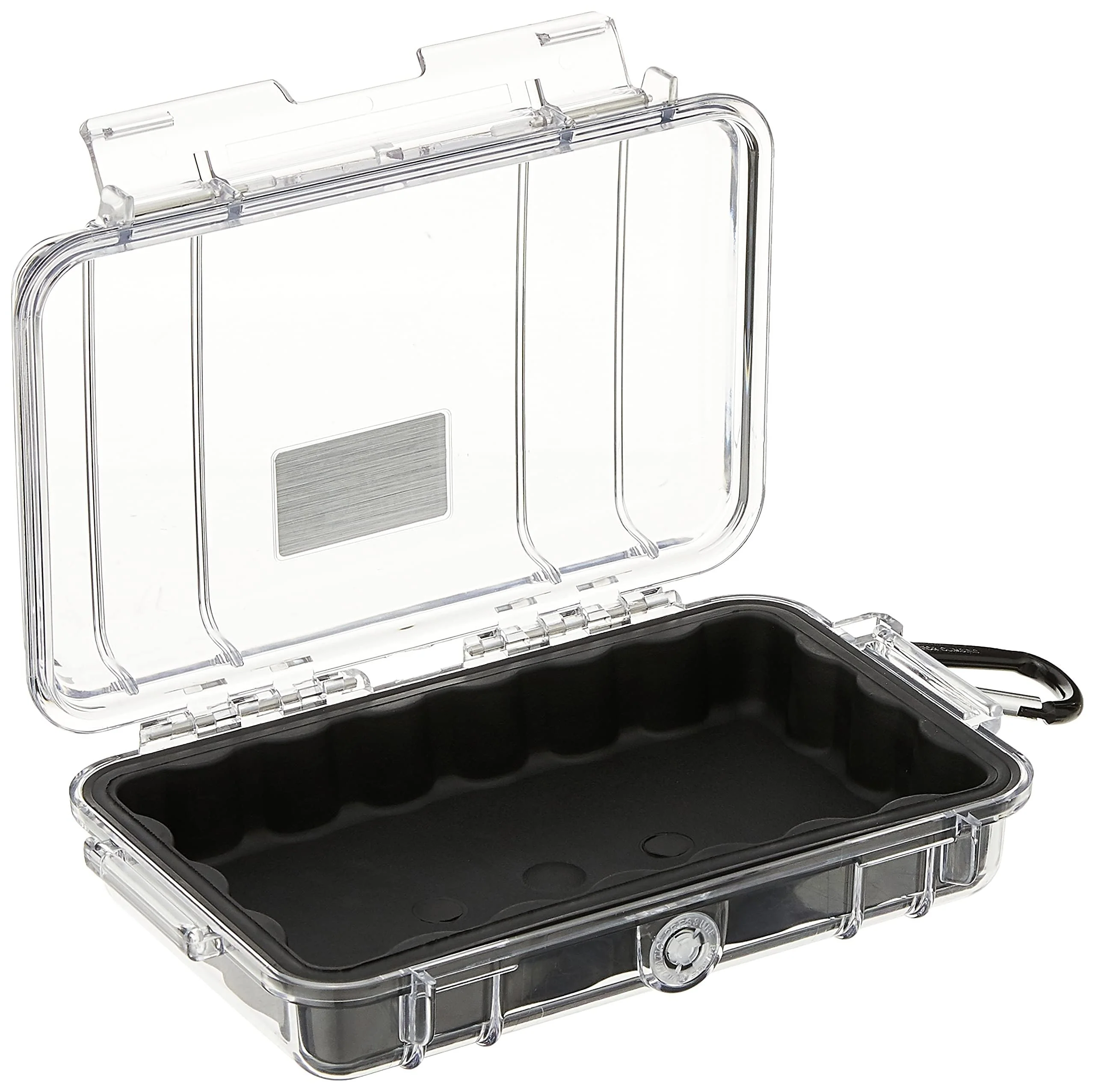 Pelican 1040 Micro Case, For iPhone 4, Water Resistant (Black/Clear), Model:1040-025-100 Black/Clear - Image 4