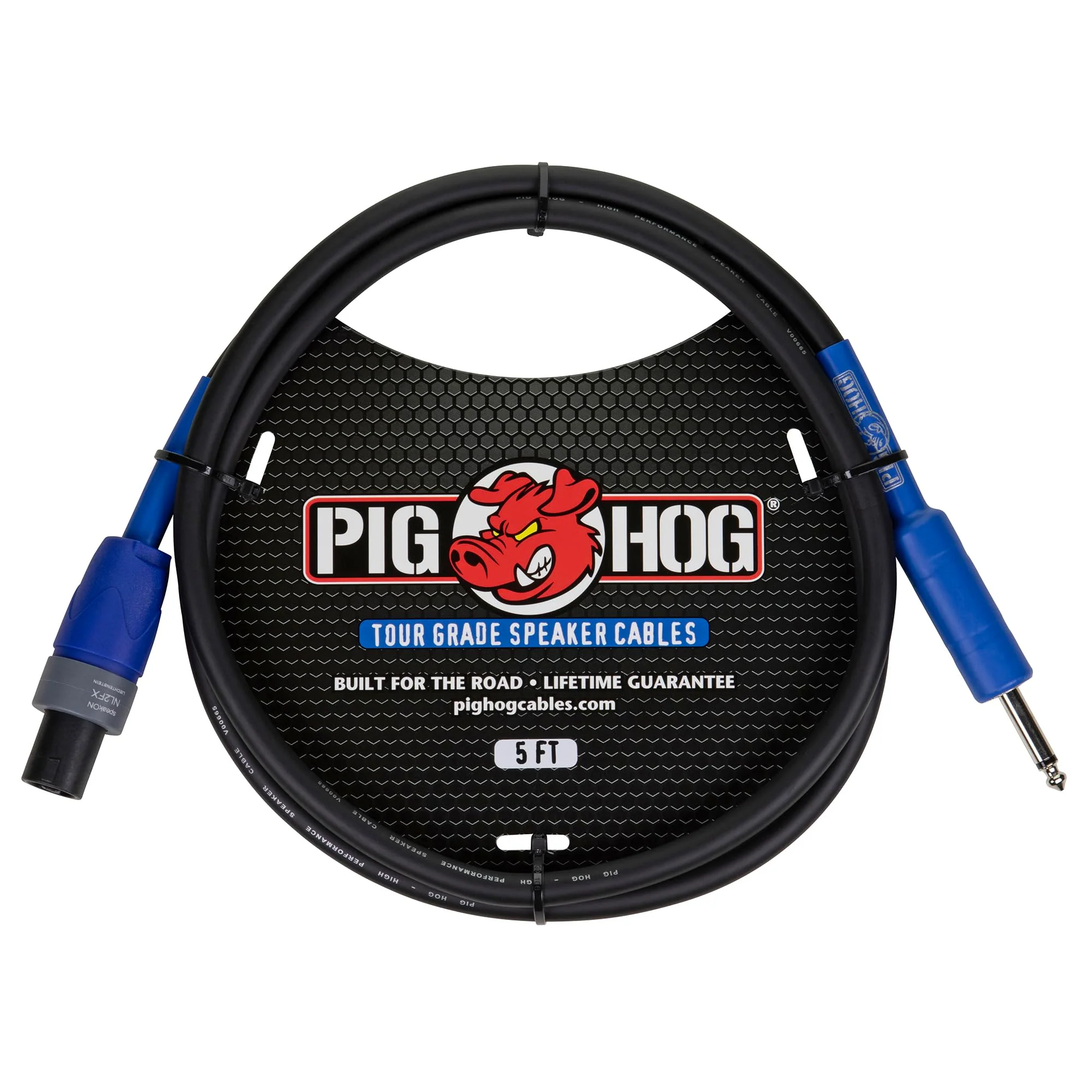PigHog PHSC5S14 Pig Hog Speaker Cable, 5 Feet