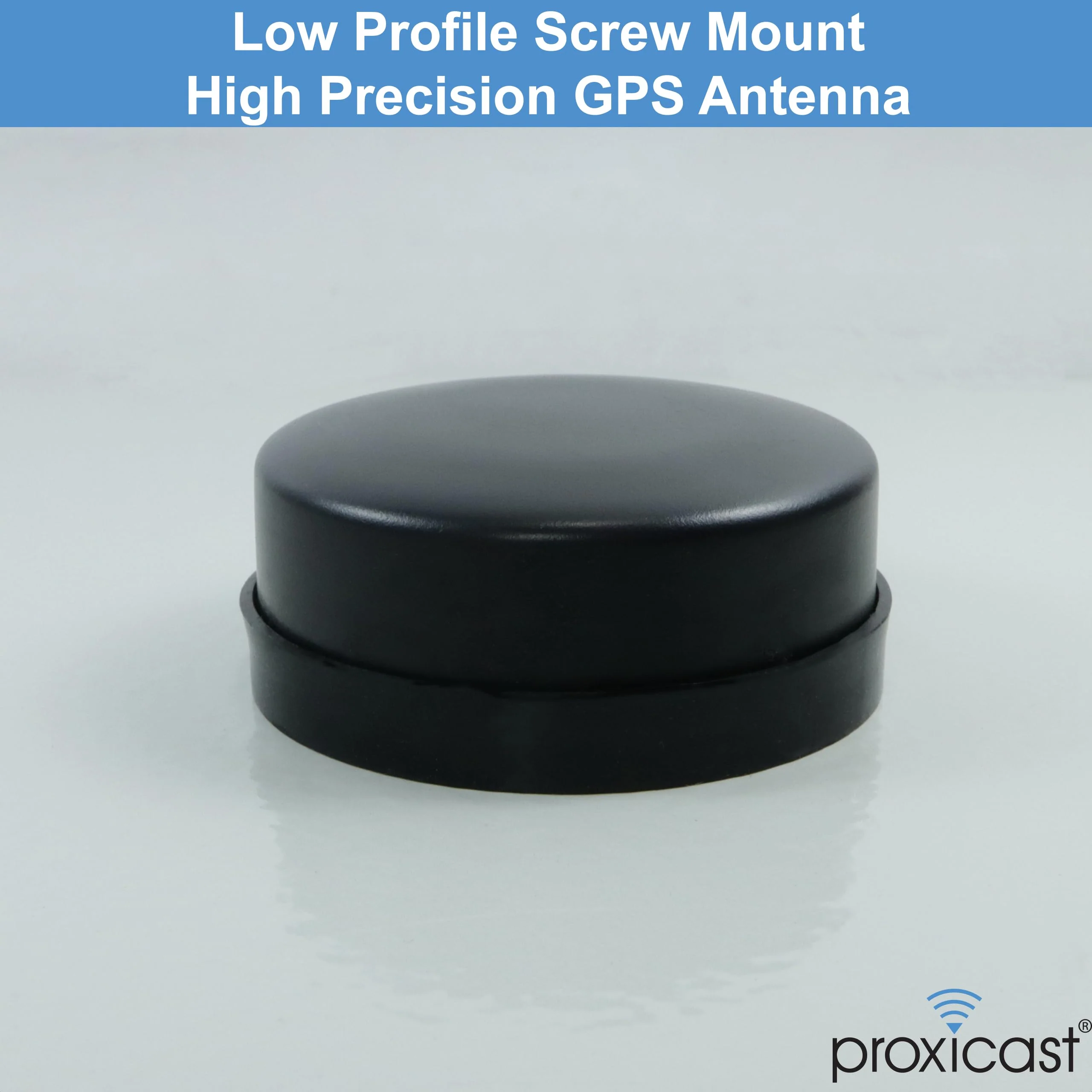 Proxicast Active/Passive GPS Antenna SMA - Through Hole Screw Mount Puck Antenna with Straight SMA Male Connector on 6 ft Coax Lead - 28 dB LNA (ANT-190-020) 6 ft lead - SMA Male - Image 7