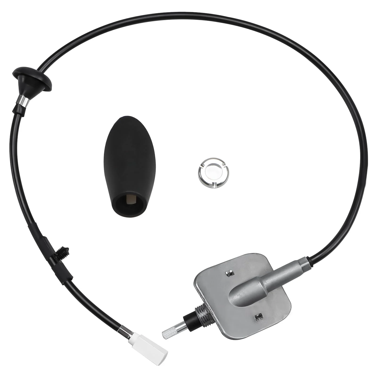 Radio Antenna Cable Base Assembly Cable with Adapter Cover Compatible with Dodge Ram 1500 2500 3500 4500 5500 Replace#: 5064394AH 5064394AG