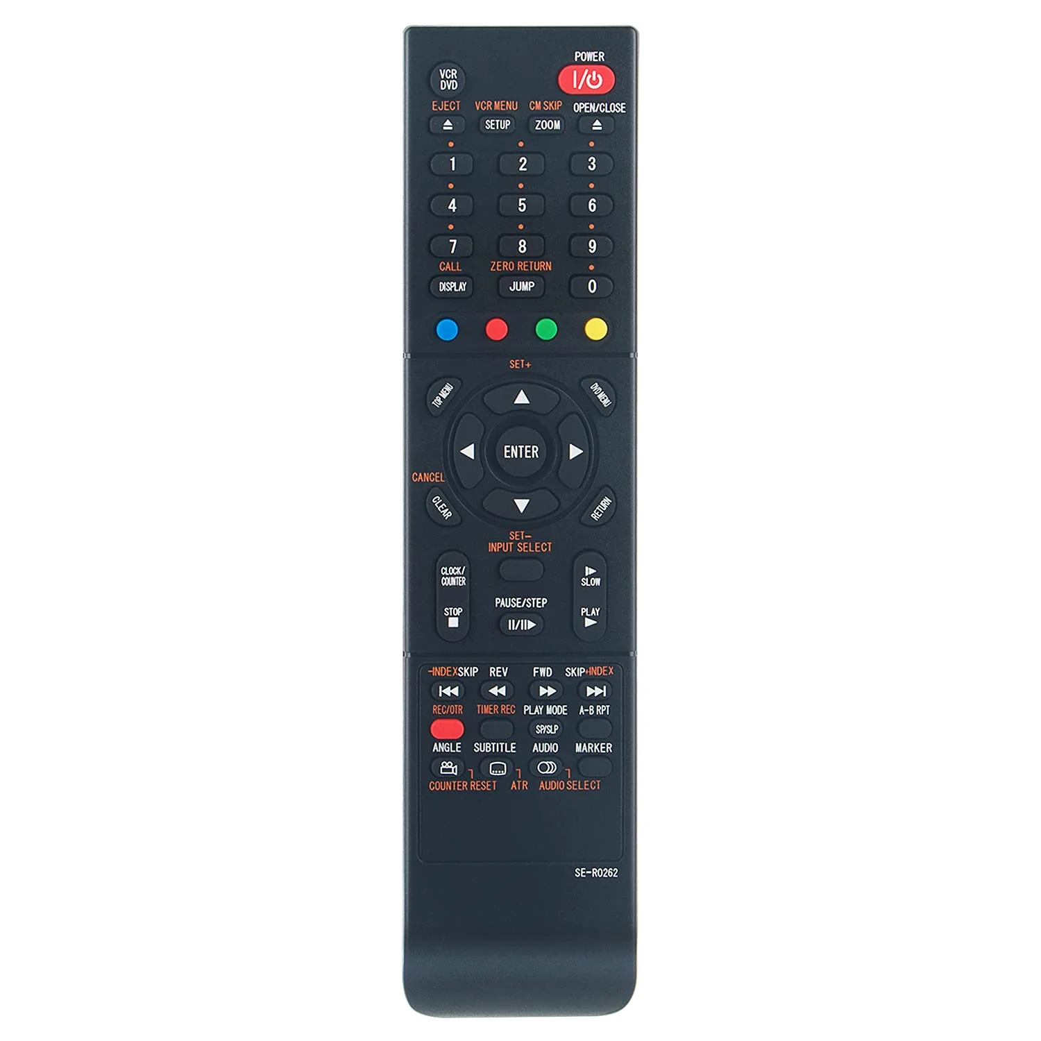SE-R0262 Replacement Remote Control Applicable for Toshiba DVD Video Player Video Cassette Recorder SD-V295KU SD-V295 SDV295KU SDV295