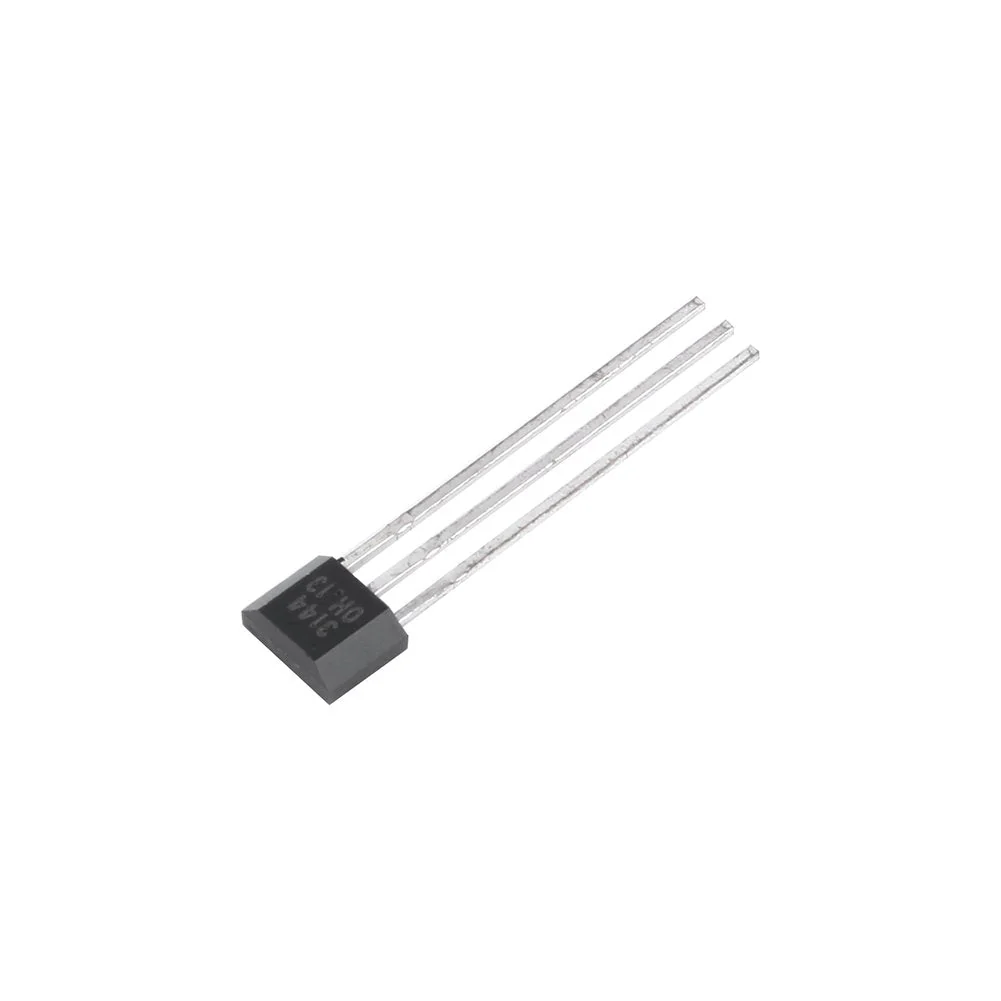 Sensitive Hall Sensor + Hall Effect Sensor, A3144E 3144 OH3144E, SIP, 3 Pin, Accessories, Pack of 10 - Image 3