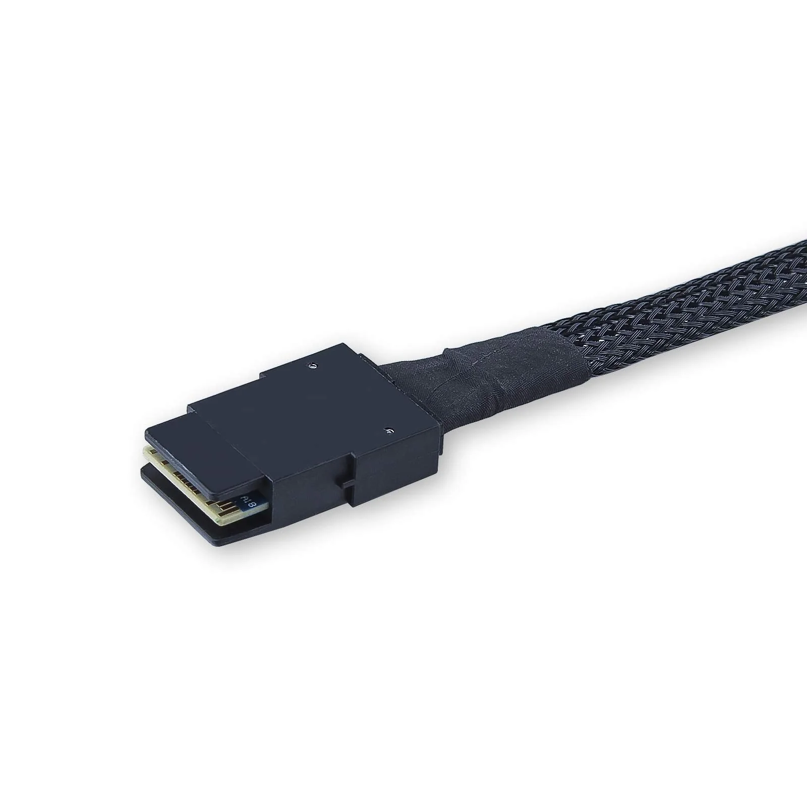 SFF-8643 to SFF-8087 Internal Mini SAS HD Cable, Compatible with Raid Controller Hard Drive, 100-Ohm, 0.8-m(2.6ft), 2 Pack Straight 0.8m - Image 5