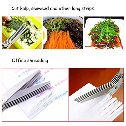 Shredder Scissors,Designed to Cut Print Into Scraps That Can't be Read,Play a Role in Decompression - Image 3
