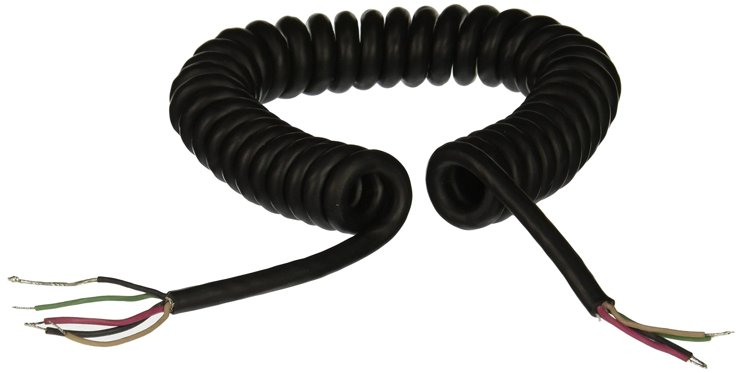 Shure C29C 4-Conductor, 2 Shielded 6-Feet Coiled Cable for 527B