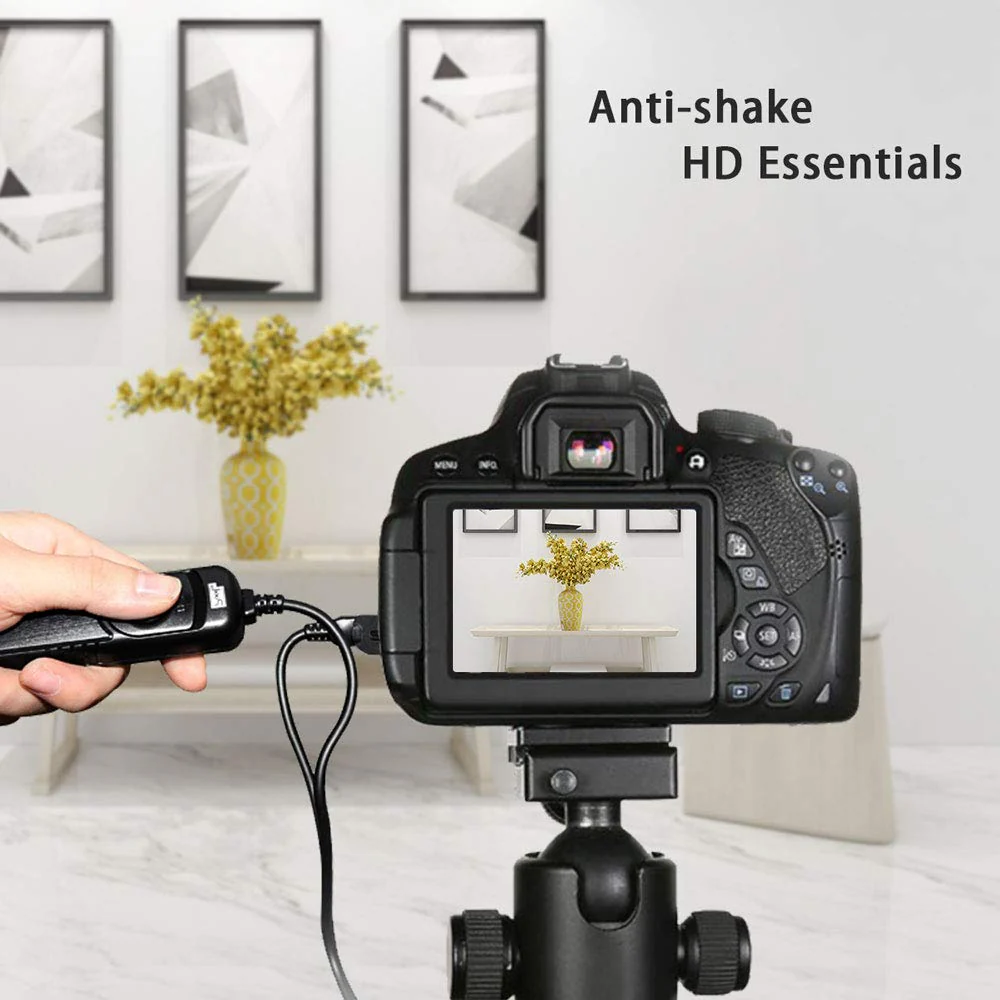 Shutter Release Cable, Pixel RC-201 CB1 Remote Release Cord Compatible for Olympus E1 E3 E5 E10 E20 Cameras Replaces Olympus RM-CB1 RC-201 CB1 for Olympus - Image 3