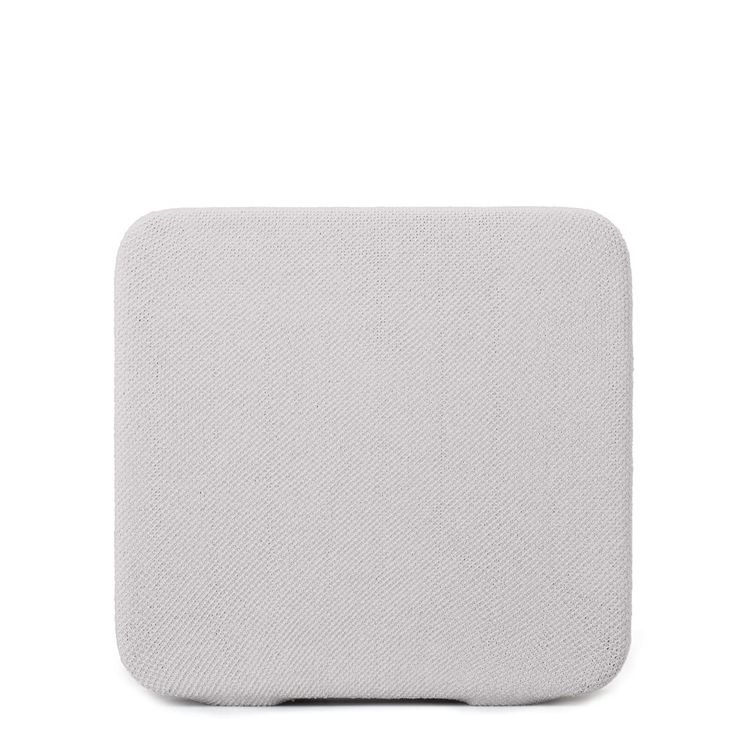 Soundskins Cover for Sonos Sub – Custom Fit DJ Cover & Speaker Stand Cover – 3D-Knitted, Outdoor Speaker Covers for Sonos – Smoke White