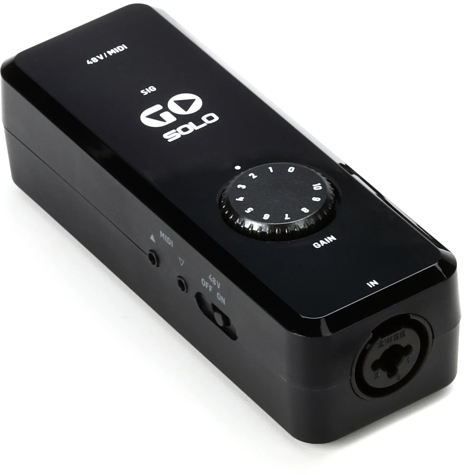 TC-Helicon GO SOLO Audio/MIDI Interface for Mobile Devices