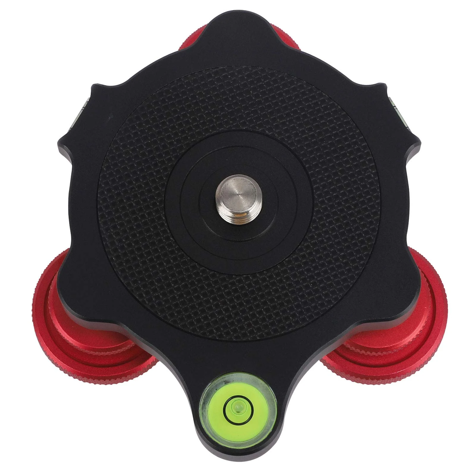 Tripod Leveler Stand with +/-5 Degree Precision Adjustment Bracket for Panoramic Head Ball Head Video Head and Tripod - Image 4