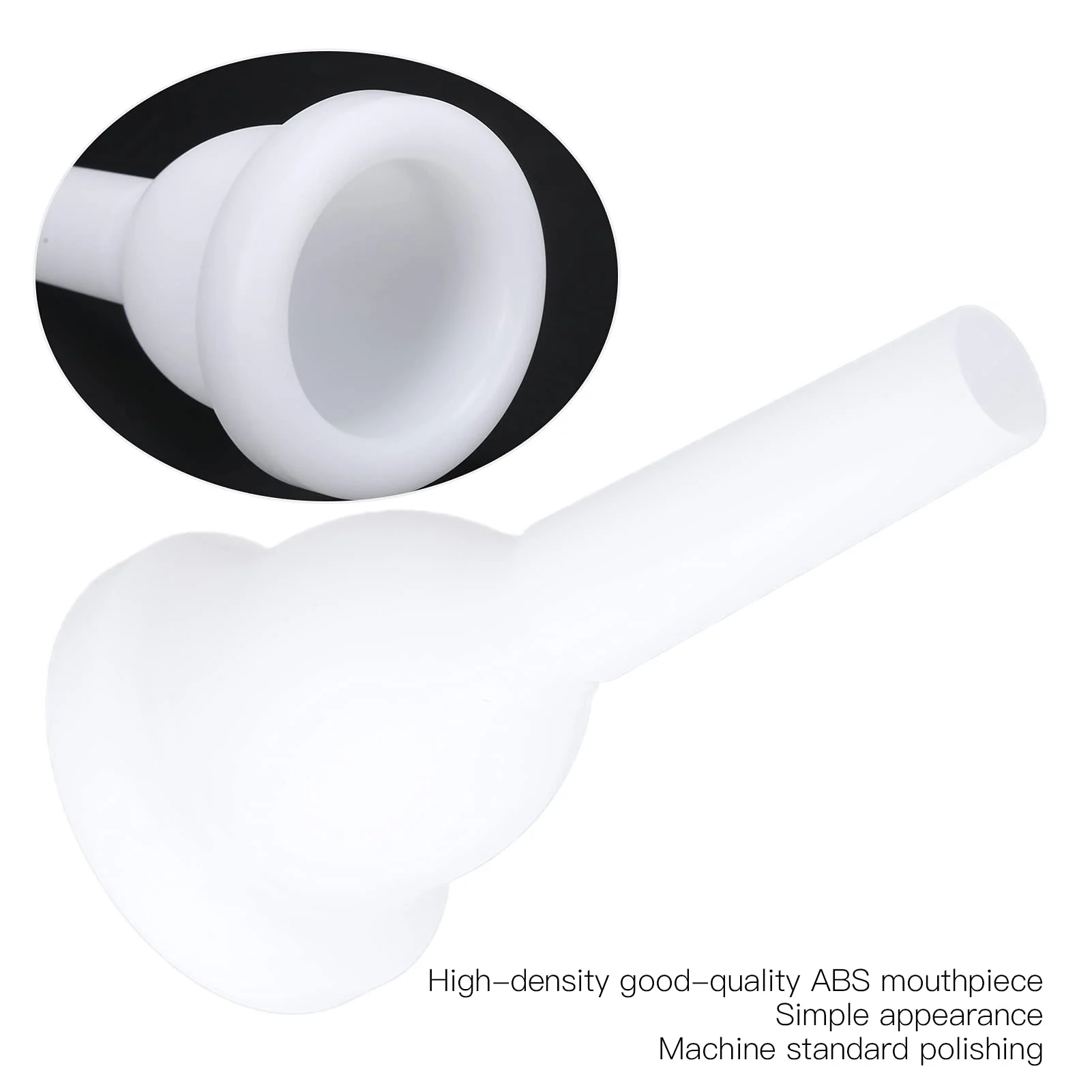 Tuba Mouthpiece, ABS MT20 Tuba Instrument Accessory, Suitable for Beginners and Professional Tubas Players - Image 2