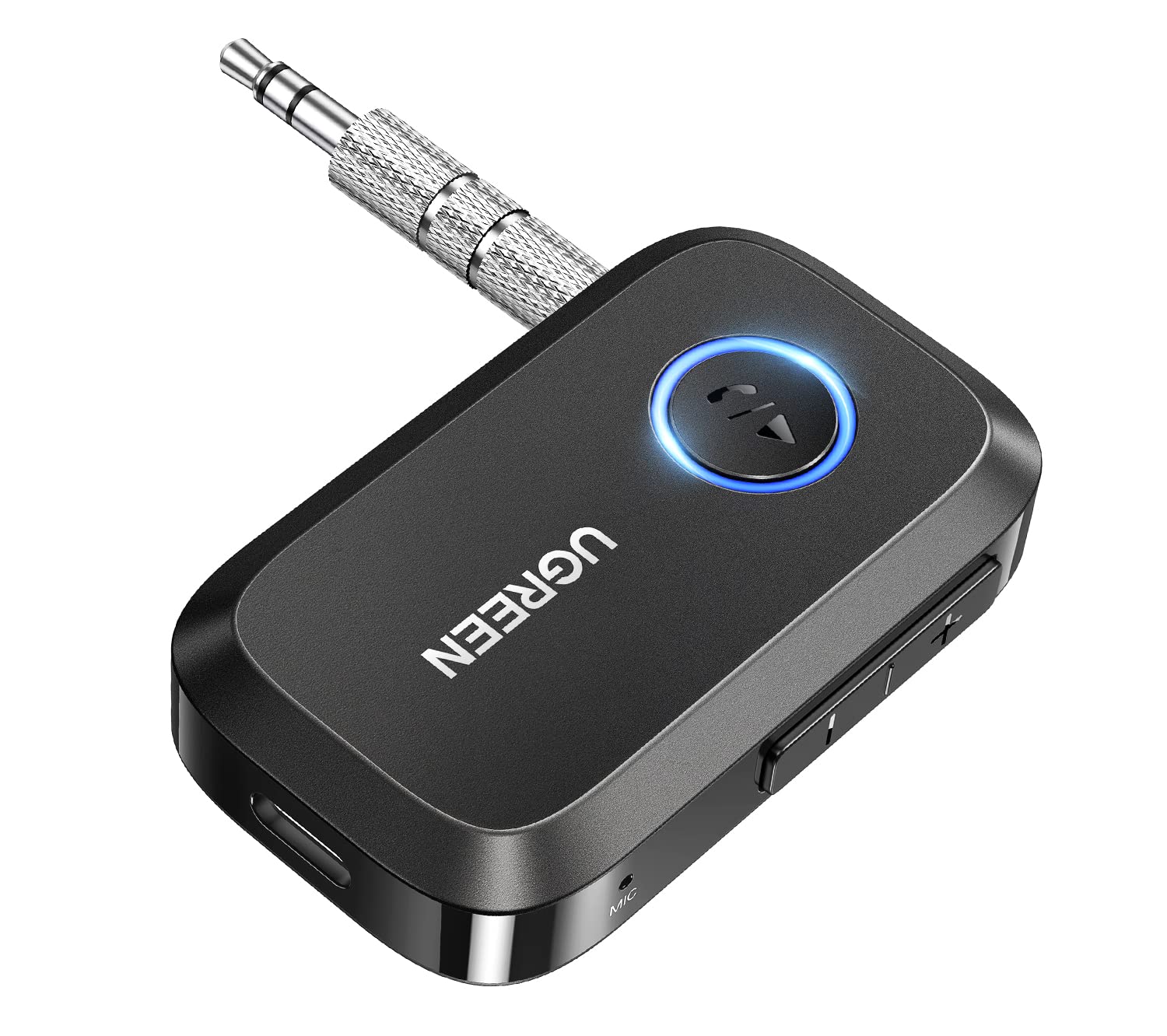 UGREEN 5.3 Aux Bluetooth Adapter for Car, [Greater Connection] Bluetooth Aux Adapter for Car, Bluetooth aux for Wireless Audio Receiver for Home Stereo/Wired Speaker, 15H Battery Life Black - Image 10