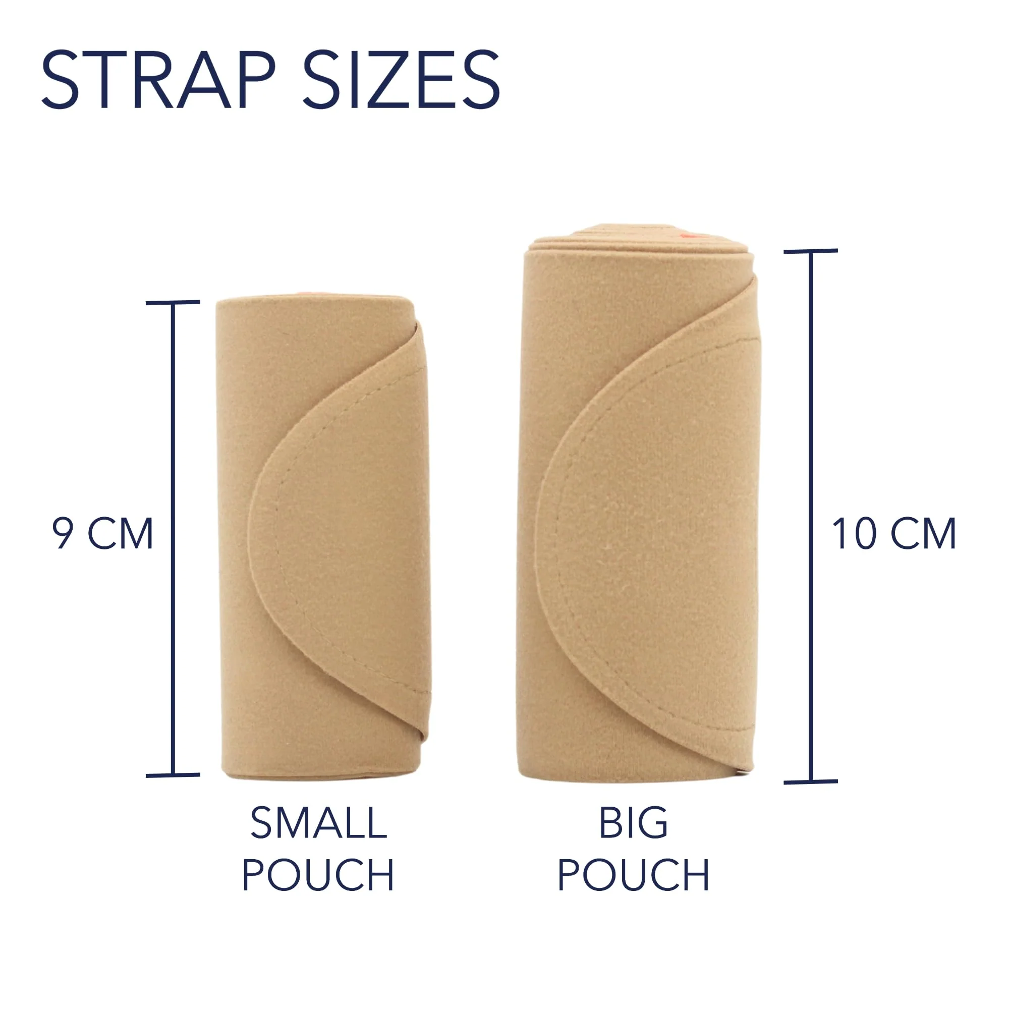 URSA Waist Strap - Ultra Slim, Breathable & Stretchy Microphone Transmitter Straps. Compatible with Most Transmitter/Receivers (White, Small Waist - Small Pouch) - Image 6