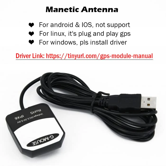 VK-162 G-Mouse USB GPS Dongle Navigation Module External GPS Antenna Remote Mount USB GPS Receiver for Raspberry Pi Support Google Earth Window Linux Geekstory - Image 6