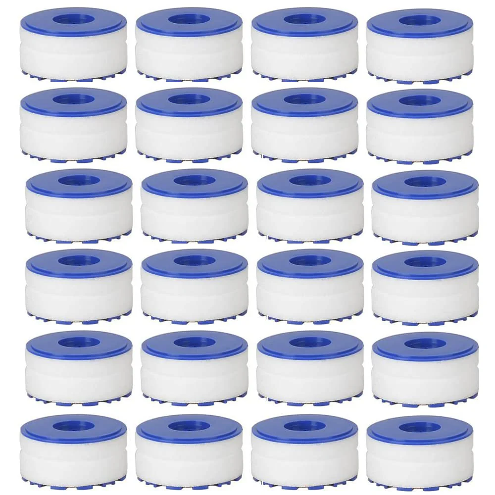 WOOLUCK® 24 Pieces Replacement Filter Element for Tap, Tap Filter Cartridges, Water Filter Element 24pcs filterelement