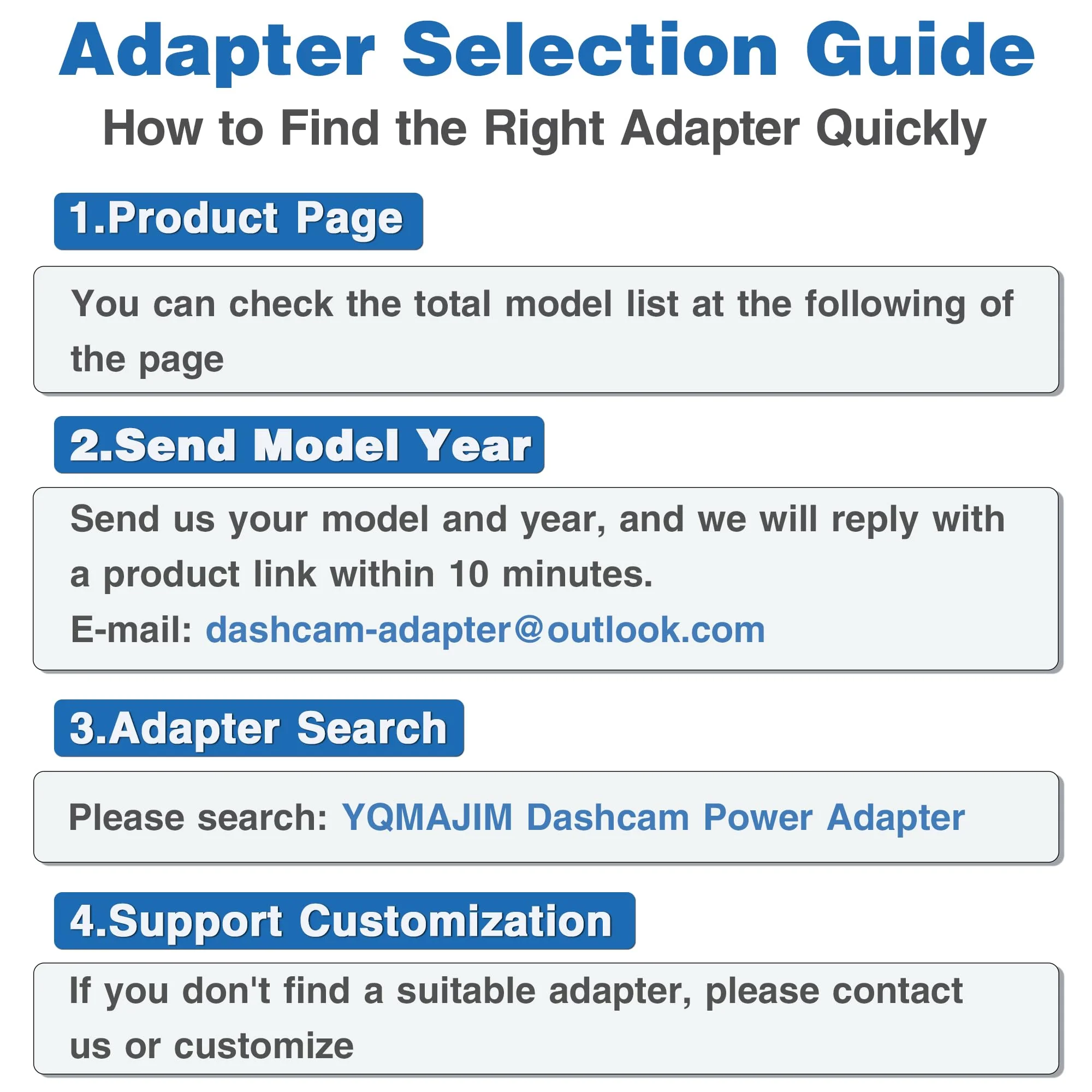 YQMAJIM Dashcam Power Adapter,(7P TypeB)Compatible with Select Toyota,Nissan, Mitsubishi with Economy Mirrors,Built-in Hide USB to GPS Radar Mirror Camera Dash Cam Charger Adapter Cable,Clean Install - Image 2