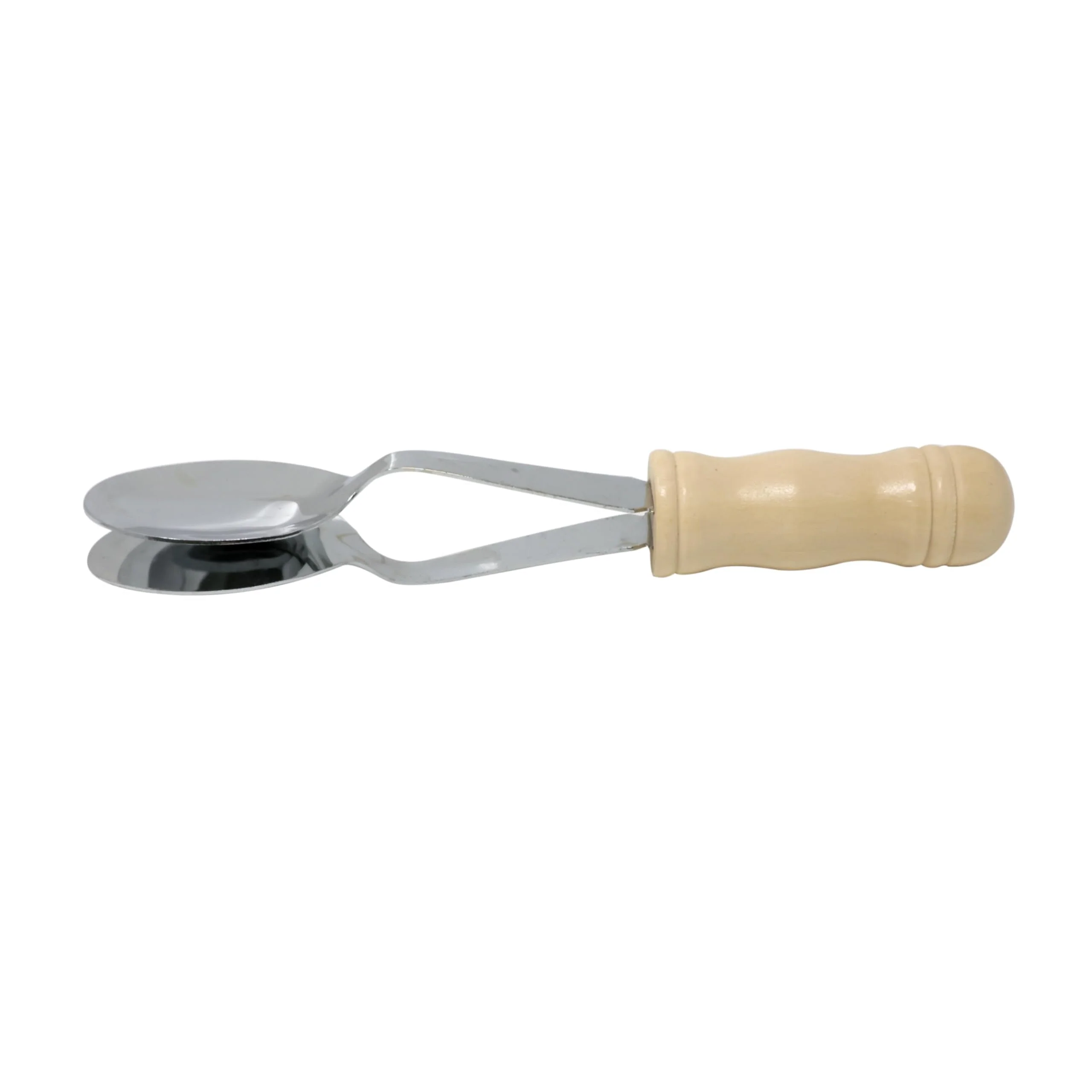 yueton 1PCS Music Spoon Rural Percussion Instruments Music Spoon Soundboard Metal Spoon for Folk Percussion Instruments Music Enlightenment - Image 5