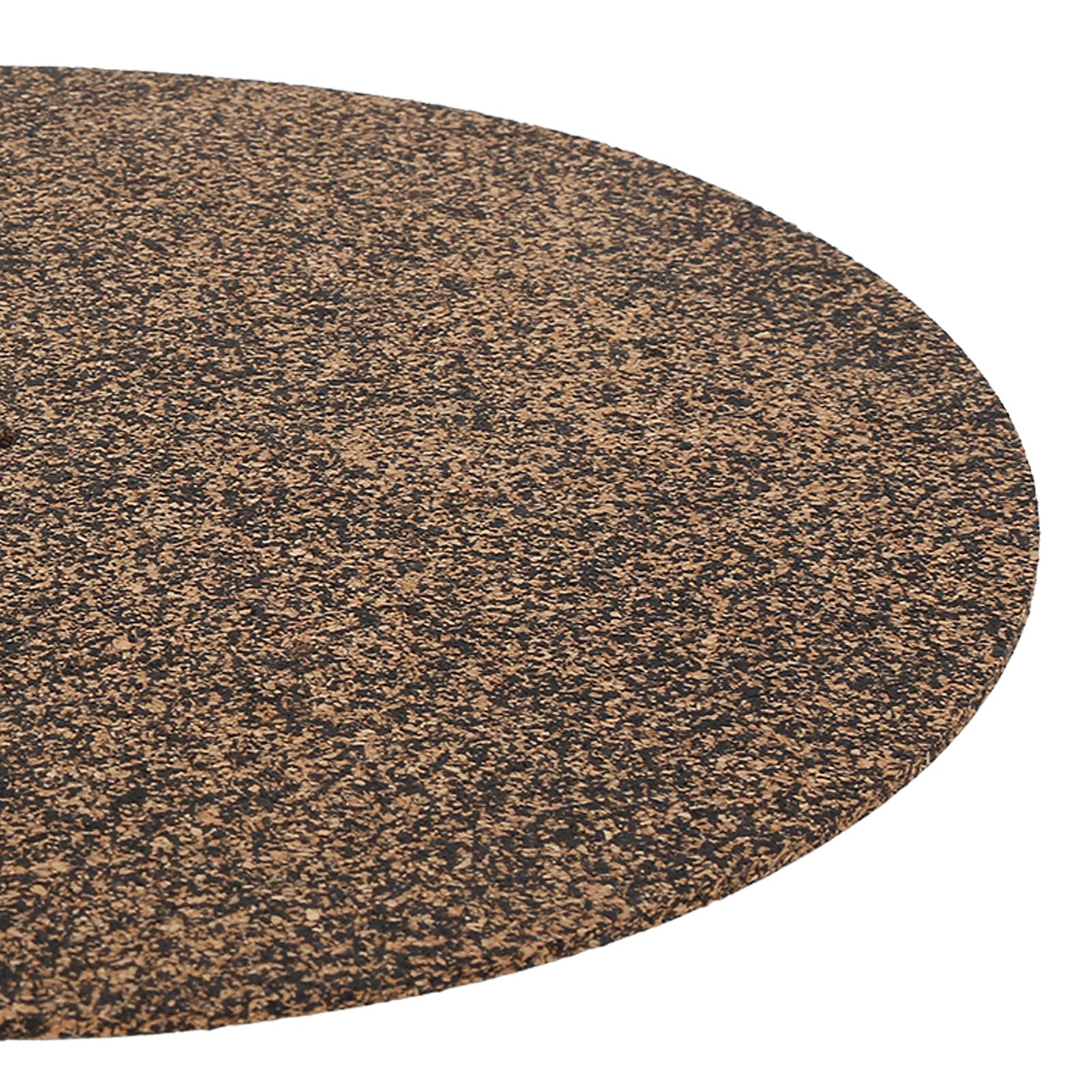 Zunate Turntable Cork Platter Mat, 12in Shockproof Turntable Platter Mat, Grade Improves Sound Quality, Nonslip Turntable Slipmat for Record Players - Image 6